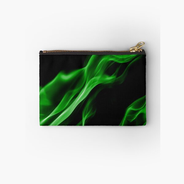 Item preview, Green Flames on Black Background designed and sold by Darcy777.
