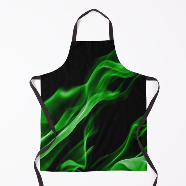 Item preview, Green Flames on Black Background designed and sold by Darcy777.