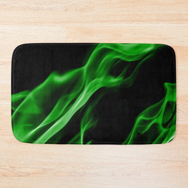 Item preview, Green Flames on Black Background designed and sold by Darcy777.