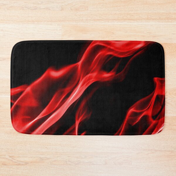 Item preview, Red Flames on Black Background designed and sold by Darcy777.