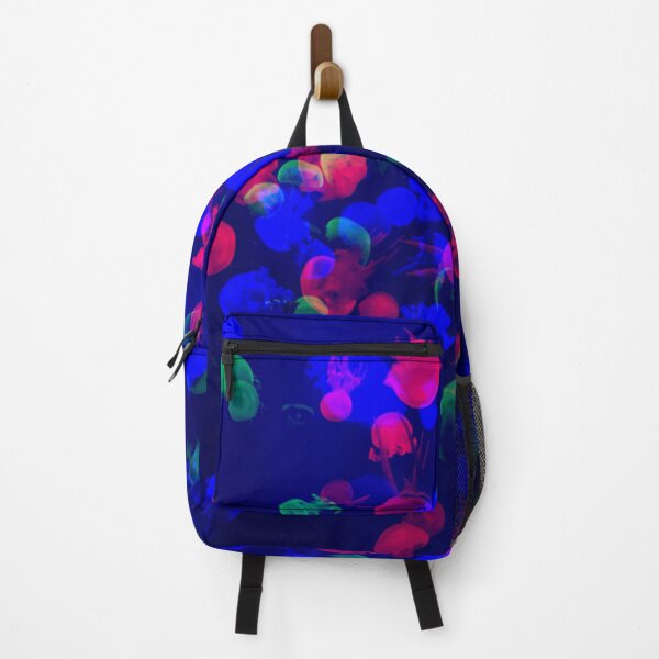 Item preview, Tiny Neon Blue Green and Red Jellyfish designed and sold by StayCuztom.