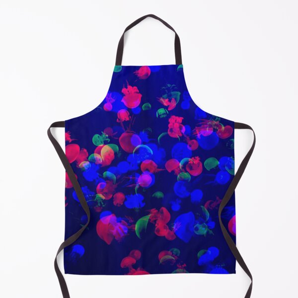 Item preview, Tiny Neon Blue Green and Red Jellyfish designed and sold by StayCuztom.