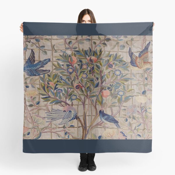 Item preview, William Morris Kelmscott Trellis Embroidery designed and sold by JoolyA.