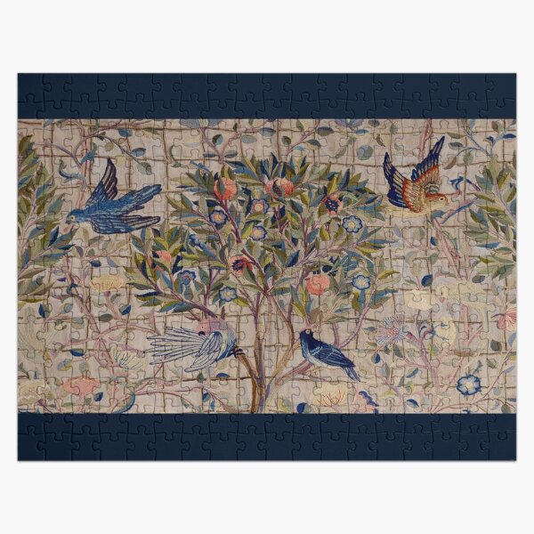 William Morris Kelmscott Trellis Embroidery Jigsaw Puzzle