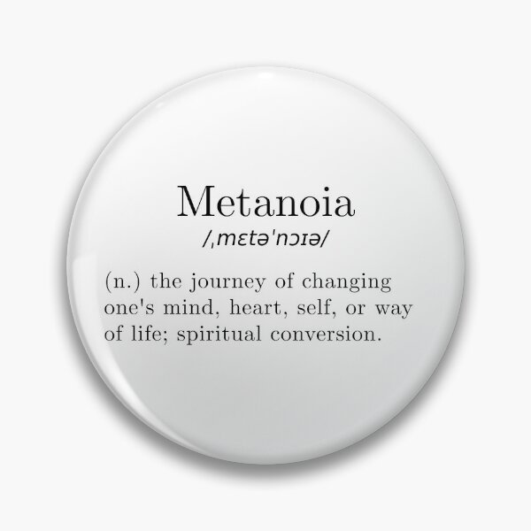 Item preview, Metanoia - Beautiful Greek Word designed and sold by Zooone.