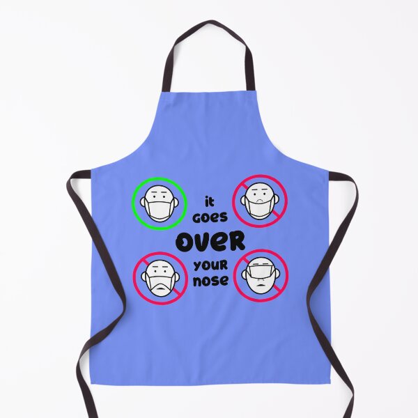 Item preview, It Goes Over Your Nose Facemask Diagram designed and sold by dysperdis.