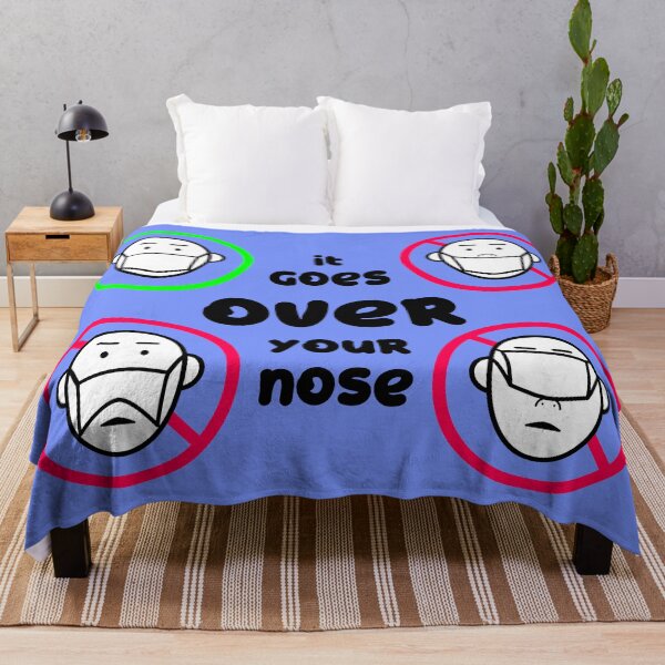 Item preview, It Goes Over Your Nose Facemask Diagram designed and sold by dysperdis.