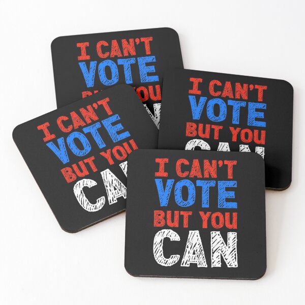 Item preview, I Can't Vote But You Can designed and sold by RobomShop.
