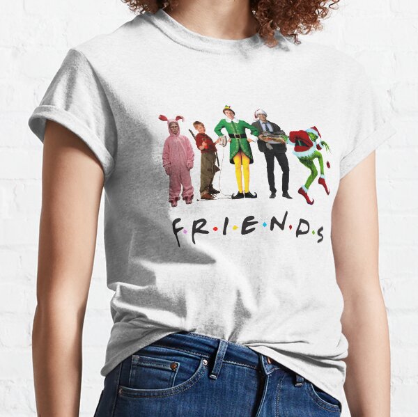 Klassischer Weihnachtsfilm Charakter Freunde Classic T-Shirt