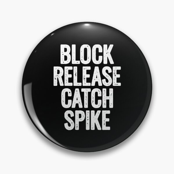 Item preview, Block Release Catch Spike Funny Football designed and sold by Go-Fun.