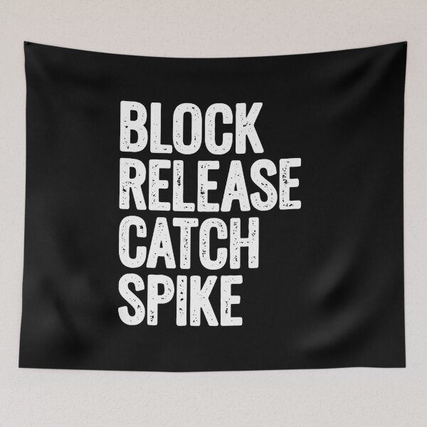 Item preview, Block Release Catch Spike Funny Football designed and sold by Go-Fun.
