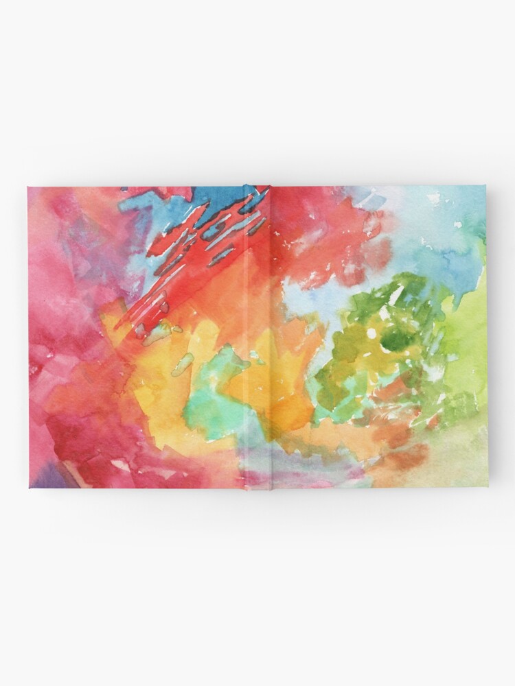 Alternate view of Autumn Arboretum Abstract Painting by Carrie Lacey Boerio Hardcover Journal