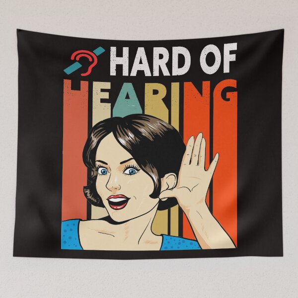 Item preview, hard of hearing designed and sold by virillanissa.