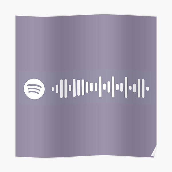 spotify code poster spotify code poster