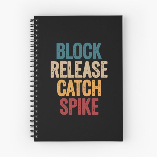 Item preview, Block Release Catch Spike Funny Football Retro designed and sold by Go-Fun.