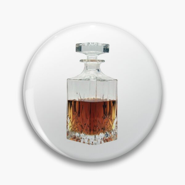 Item preview, Whiskey Decanter (cut out image) on white background designed and sold by JHMimaging.