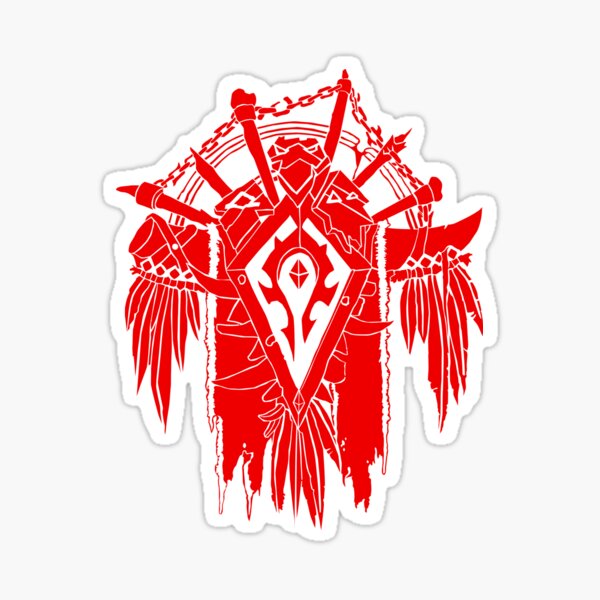 Warcraft Stickers Redbubble - roblox illidari decal