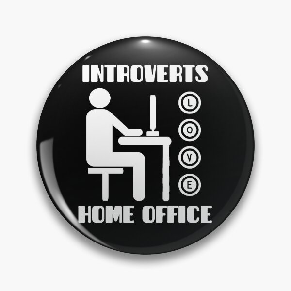Artikelvorschau, introvertierte lieben home office entworfen und verkauft von the-nic-001.