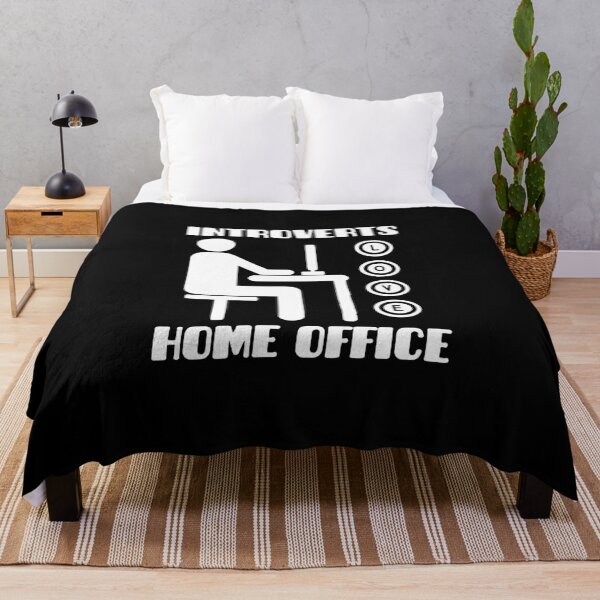 Item preview, Introverts love home office designed and sold by the-nic-001.