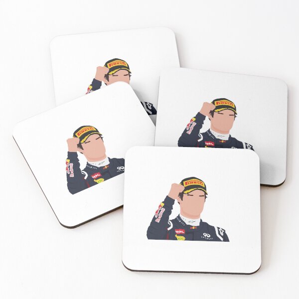 Item preview, Australian Formula 1 driver Mark Webber celebrating on the podium designed and sold by royaldutchness.