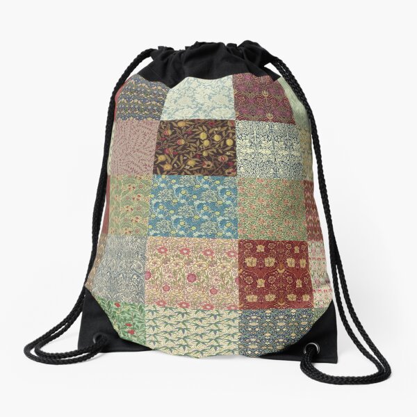 Collection de motifs William Morris Sac à cordon