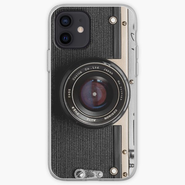 Classic vintage camera | retro photographer nostalgia | gold 01 iPhone Soft Case
