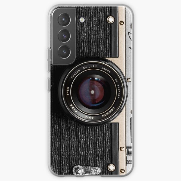 Classic vintage camera | retro photographer nostalgia | gold 01 Samsung Galaxy Soft Case