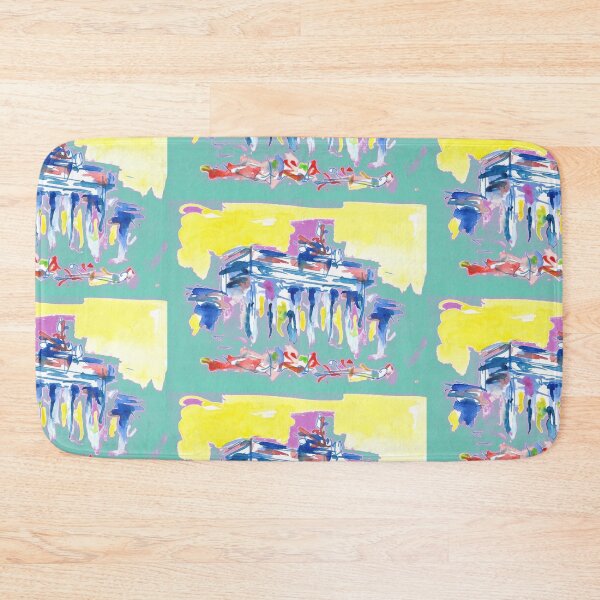 Item preview, Brandenburg Gate in turquoise designed and sold by Nicole Leidenfrost.