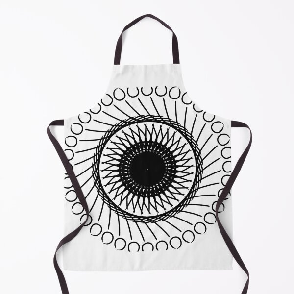 Item preview, Black and White Sunflower Zentangle designed and sold by junelight19.
