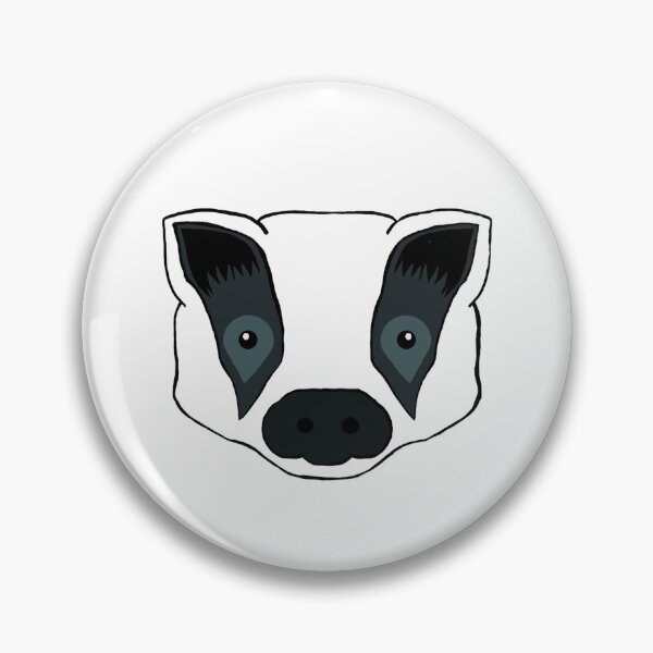 Item preview, Badger Face designed and sold by Victoria Charvill.