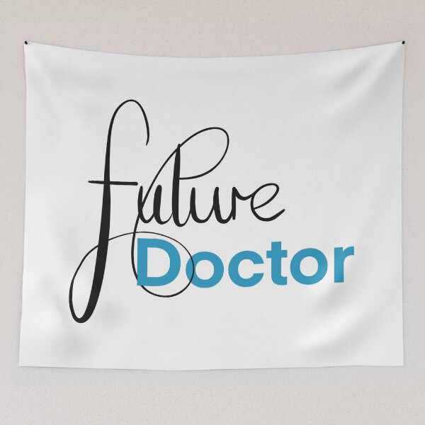 Item preview, Future Doctor in Blue designed and sold by ToriaScarlett.