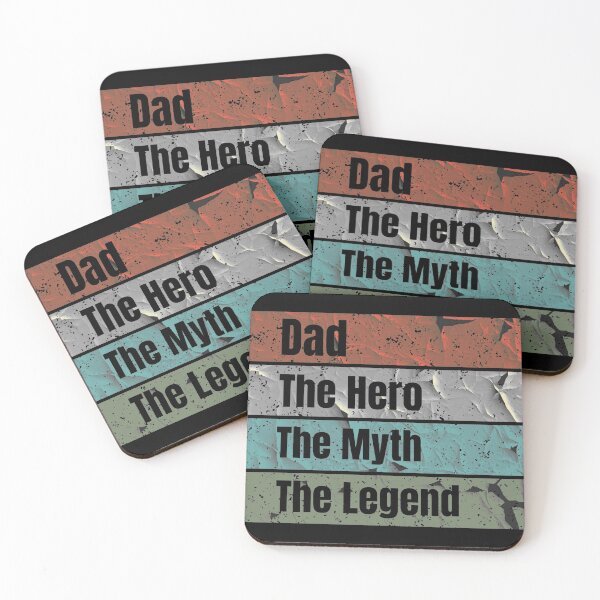 Item preview, Dad The Hero The Myth The Legend designed and sold by mdnrsakib.