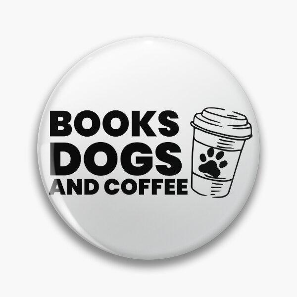 Item preview, Books Dogs And Coffee designed and sold by BlackSheepC.