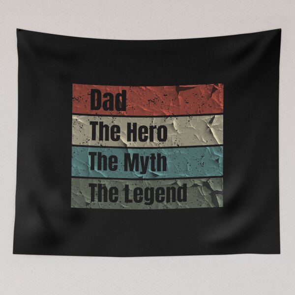 Item preview, Dad The Hero The Myth The Legend designed and sold by mdnrsakib.