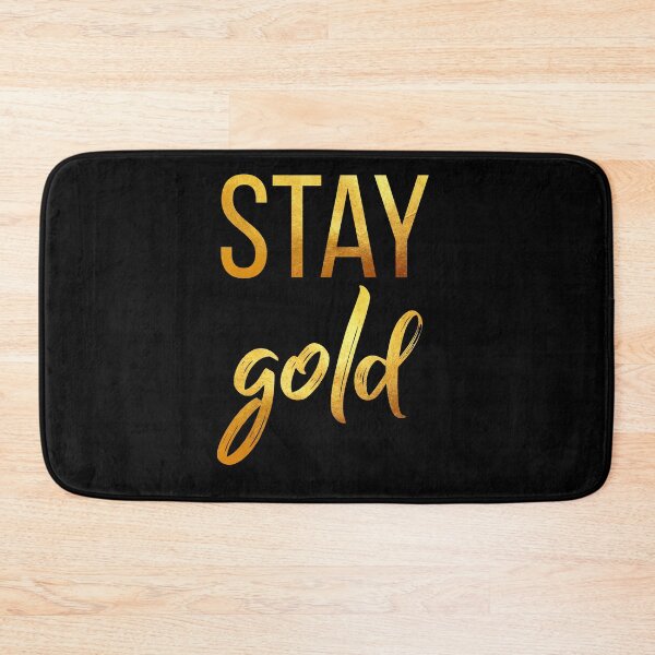Item preview, Stay Gold designed and sold by Vespertina Wonder.