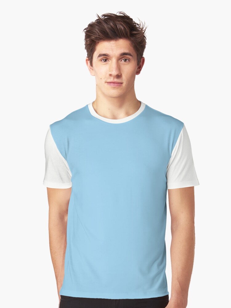 441. Light Cornflower Blue Graphic T-Shirt for Sale by