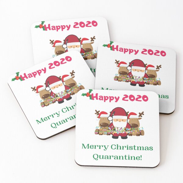 Item preview, Merry Christmas Quarantine 2020 designed and sold by Str8like dattshirts.
