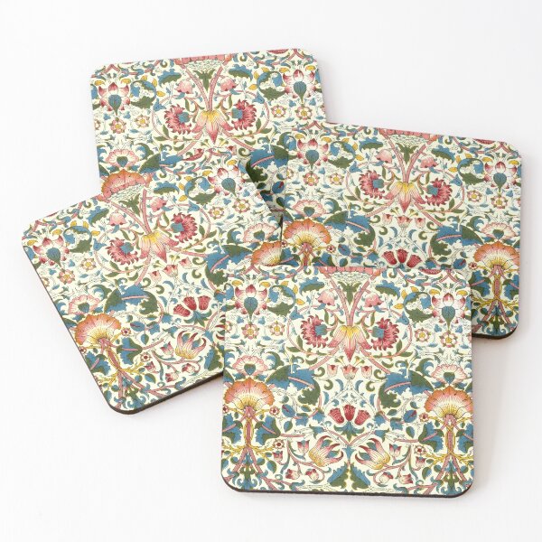 William Morris Lodden Coasters (Set of 4)