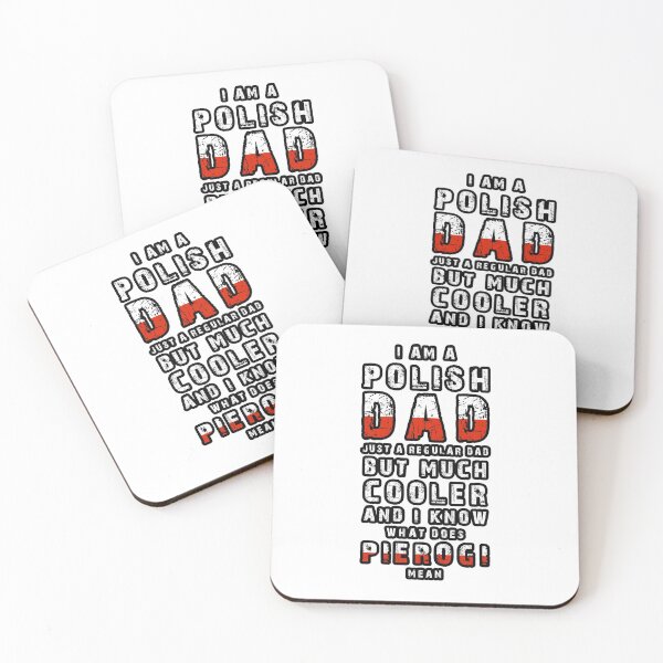 Item preview, I AM POLISH DAD, gift for fathers from Poland, pierogi designed and sold by NiceSign.