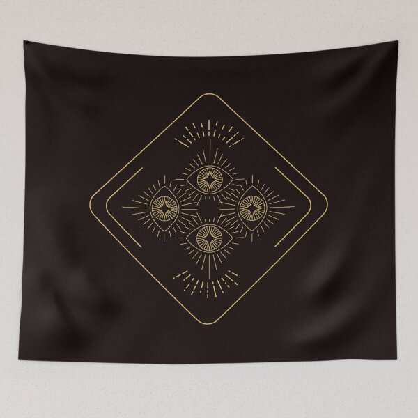 Item preview, Golden Eyes On Square designed and sold by davidhipp.