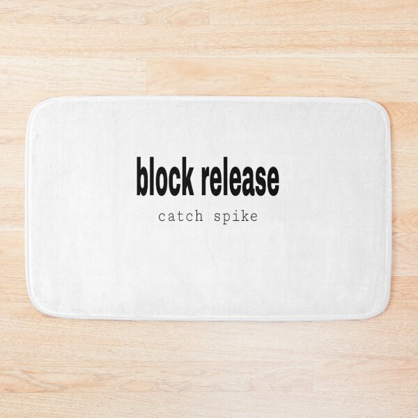 Item preview, block release catch spike, block release, bill cowher,  designed and sold by Matrixstore.
