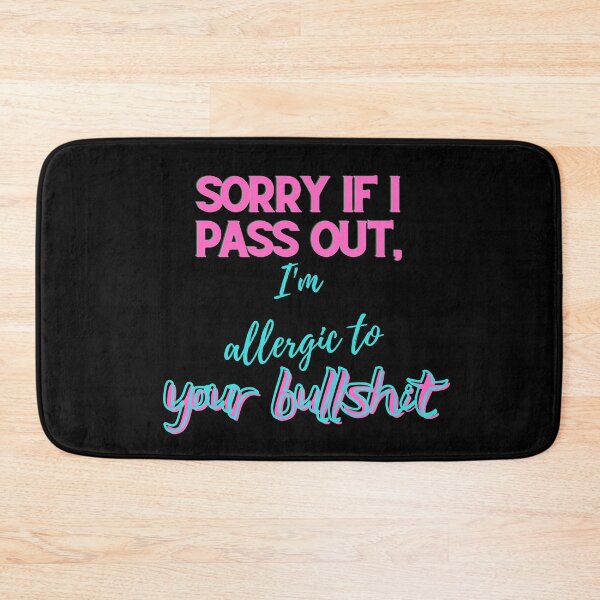 Item preview, allergic to your bullshit designed and sold by petrichor-store.