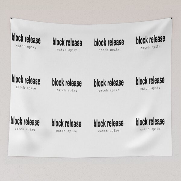 Item preview, block release catch spike, block release, bill cowher,  designed and sold by Matrixstore.
