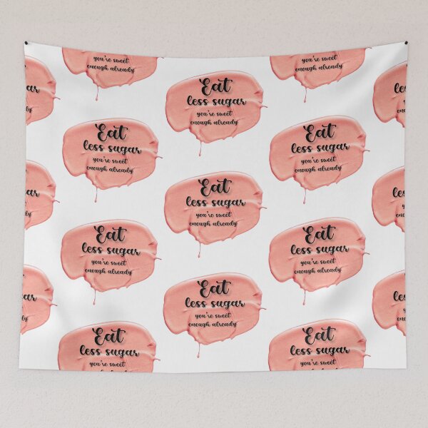 Item preview, Keto Eat Less Sugar Pink designed and sold by KimberKustoms.