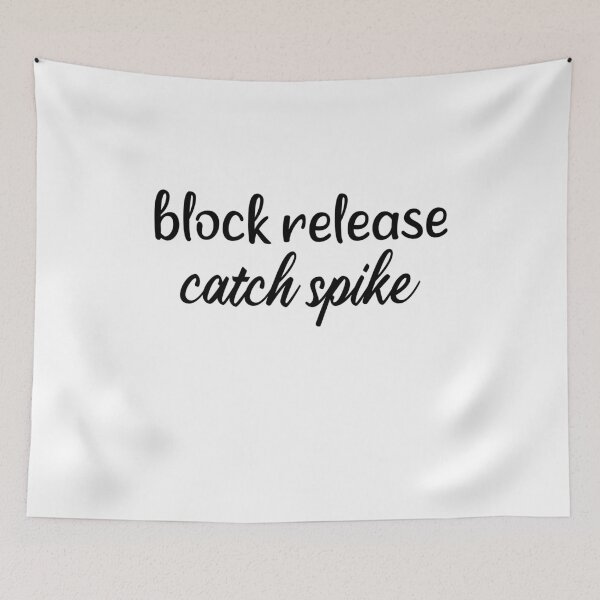 Item preview, Block Release Catch Spike designed and sold by bilal233.