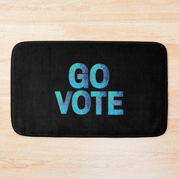 Item preview, Go Vote - Blue & Aquamarine designed and sold by Euc lid.