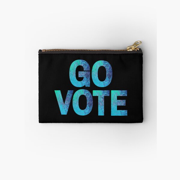 Item preview, Go Vote - Blue & Aquamarine designed and sold by Euc lid.