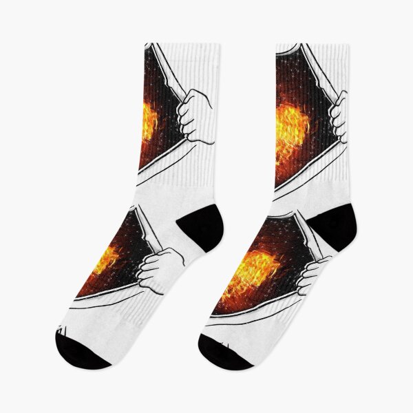 Item preview, Heart on Fire Revealed Open Shirt Chest Ribs designed and sold by Jolly-Yosei.