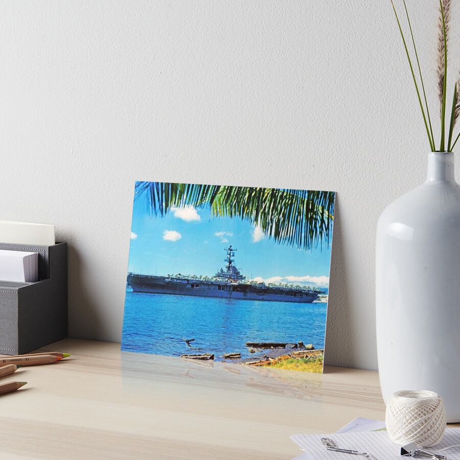 "USS BENNINGTON (CVS20) SHIP'S STORE" Art Board Print for Sale by