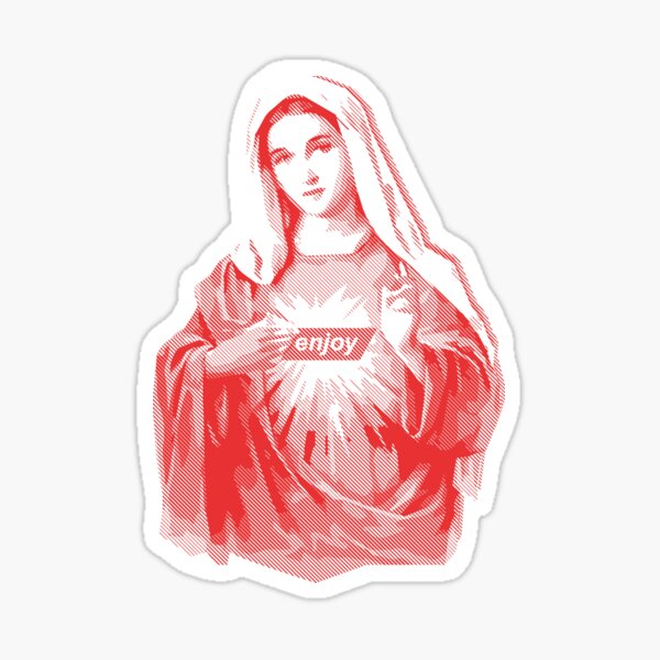 Enjoy Mary | Red Sticker
